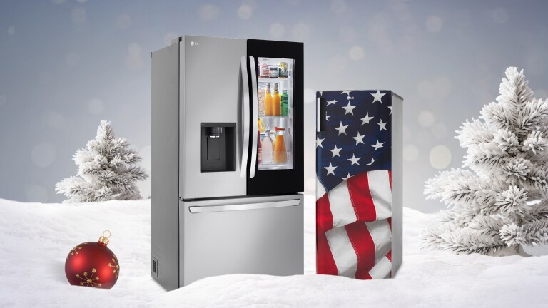 Free compact fridge with purchase of a Counter-Depth MAX